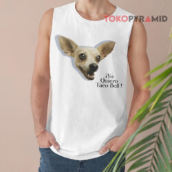 Vintage 1998 Taco Bell Yo Quiero Taco Bell Chihuahua Big Face Shirt 2 Vintage 1998 Taco Bell Yo Quiero Taco Bell Chihuahua Big Face Tank Top