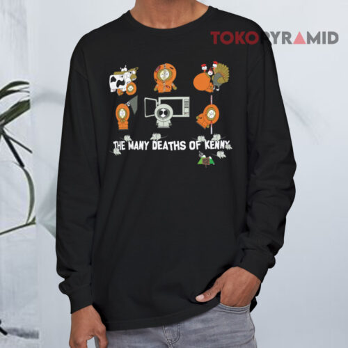 Vintage 1998 The Many Deaths Of Kenny South Park Long sleeved