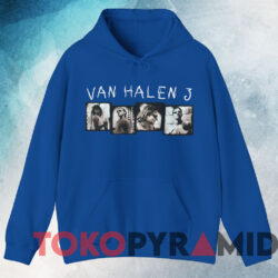 Vintage 1998 Van Halen 3 T shirt Blue Hoodie