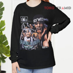 Vintage 1998 WCW NWO Hogan New World Order Shirt 4 Vintage 1998 Wcw Nwo Hogan New World Order Long sleeved