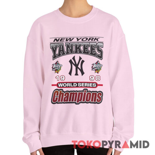 Vintage 1998 World Series Yankees Tee Champions MLB Sweatshirt