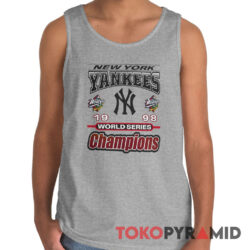 Vintage 1998 World Series Yankees Tee Champions MLB Tank Top