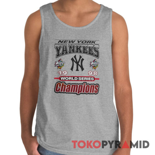 Vintage 1998 World Series Yankees Tee Champions MLB Tank Top