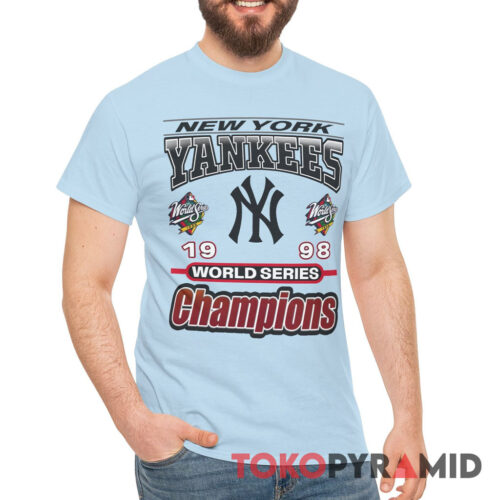 Vintage 1998 World Series Yankees Tee Champions MLB Tee