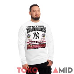 Vintage 1998 World Series Yankees Tee Champions MLB 2 Vintage 1998 World Series Yankees Tee Champions MLB White Sweatshirt