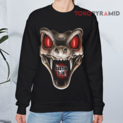 Vintage 1998 Wwe Stone Cold Steve Austin Rattlesnake Sweatshirt