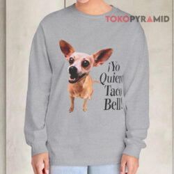 Vintage 1998 Yo Quiero Taco Bell Chihuahua Dog Long sleeved