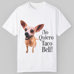 Vintage 1998 Yo Quiero Taco Bell Chihuahua Dog T shirt
