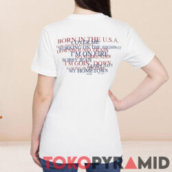 Vintage 1999 Bruce Springsteen Born in the USA 2-sided Shirt 2 Vintage 1999 Bruce Springsteen Born In The Usa 2 sided Back T shirt