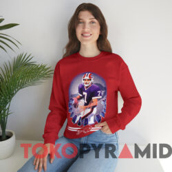 Vintage 1999 Buffalo Bills Doug Flutie NFL T-Shirt 3 Vintage 1999 Buffalo Bills Doug Flutie Nfl T shirt Red Sweatshirt