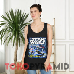 Vintage 1999 Jeff Gordon Nascar Star Wars Episode I T-shirt 2 Vintage 1999 Jeff Gordon Nascar Star Wars Episode I Black Tank Top