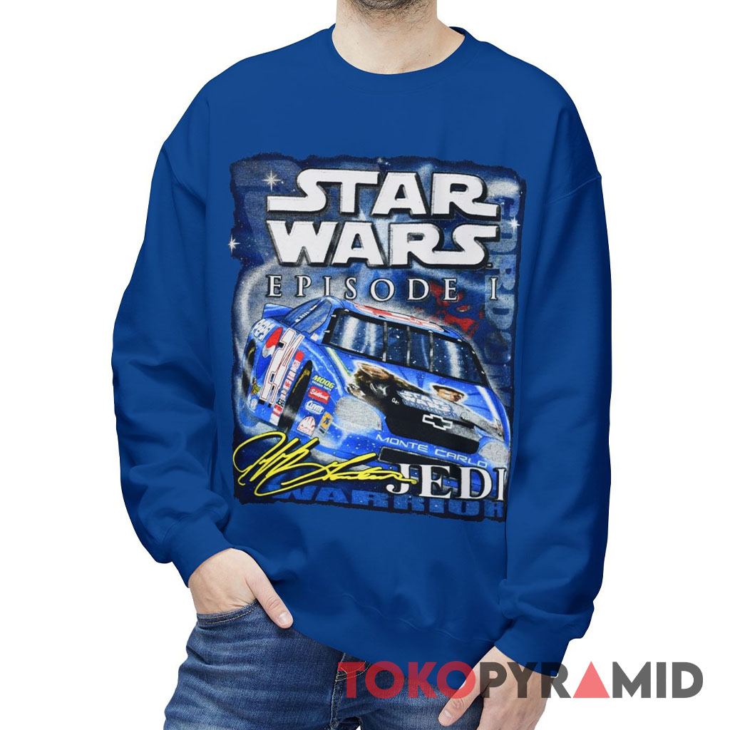 Vintage 1999 Jeff Gordon Nascar Star Wars Episode I Sweatshirt Vintage 1999 Jeff Gordon Nascar Star Wars Episode I Sweatshirt