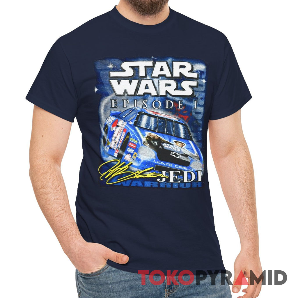 Vintage 1999 Jeff Gordon Nascar Star Wars Episode I T Shirt Vintage 1999 Jeff Gordon Nascar Star Wars Episode I T Shirt