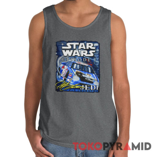 Vintage 1999 Jeff Gordon Nascar Star Wars Episode I Tank Top Vintage 1999 Jeff Gordon Nascar Star Wars Episode I Tank Top