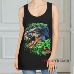 Vintage 1999 Jurassic Park Dinosaur Shirt 2 Vintage 1999 Jurassic Park Dinosaur Black Tank Top