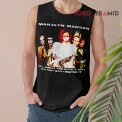 Vintage 1999 Marilyn Manson Rock Is Dead Shirt 2 Vintage 1999 Marilyn Manson Rock Is Dead Tank Top