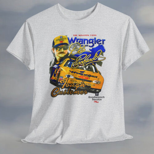 Vintage 1999 Nascar Dale Earnhardt Wrangler Tough Customer Shirt