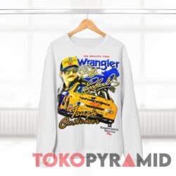 Vintage 1999 Nascar Dale Earnhardt Wrangler Tough Customer T-shirt 1 Vintage 1999 Nascar Dale Earnhardt Wrangler Tough Customer White Sweatshirt
