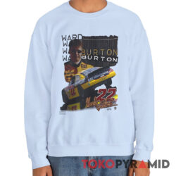 Vintage 1999 Nascar Ward Burton 22 Cat Sweatshirt
