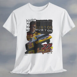 Vintage 1999 Nascar Ward Burton 22 Cat T Shirt