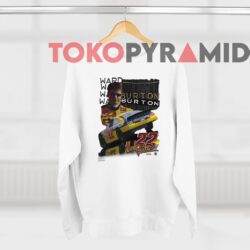 Vintage 1999 Nascar Ward Burton 22 Cat T-shirt 3 Vintage 1999 Nascar Ward Burton 22 Cat White Sweatshirt