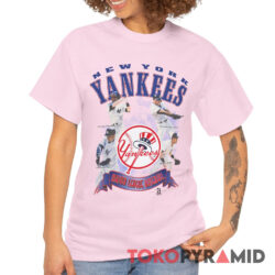 Vintage 1999 New York Yankees Jeter Williams Knoblauch Martinez Shirt