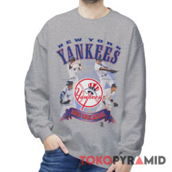 Vintage 1999 New York Yankees Jeter Williams Knoblauch Martinez Sweatshirt