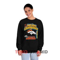 Vintage 1999 NFL Denver Broncos Super Bowl Shirt 4 Vintage 1999 Nfl Denver Broncos Super Bowl Black Long sleeved