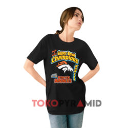 Vintage 1999 Nfl Denver Broncos Super Bowl Black T shirt
