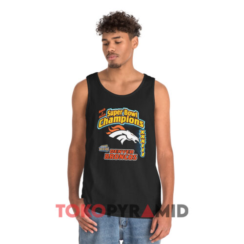 Vintage 1999 Nfl Denver Broncos Super Bowl Black Tank Top Vintage 1999 Nfl Denver Broncos Super Bowl Black Tank Top