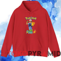 Vintage 1999 Nintendo Pokemon T-shirt 3 Vintage 1999 Nintendo Pokemon T shirt Red Hoodie
