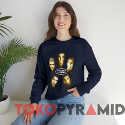 Vintage 1999 Nsync Tour T shirt Navy Sweatshirt