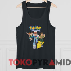 Vintage 1999 Pokemon Nintendo T-shirt 4 Vintage 1999 Pokemon Nintendo T shirt Black TankTop