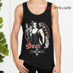 Vintage 1999 Sting WCW Wrestling Shirt 2 Vintage 1999 Sting Wcw Wrestling Tank Top