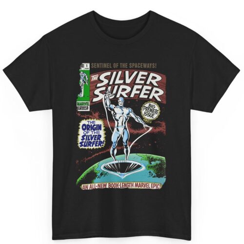 Vintage 1999 The Origin Of Silver Surfer Shirt