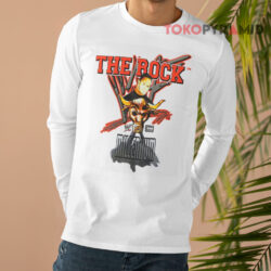 Vintage 1999 The Rock Wwf Attitude Millennium Long sleeved