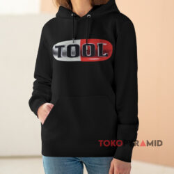 Vintage 1999 Tool Pill Brain Band Black Hoodie
