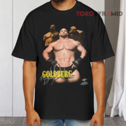 Vintage 1999 Wcw Goldberg Black T shirt