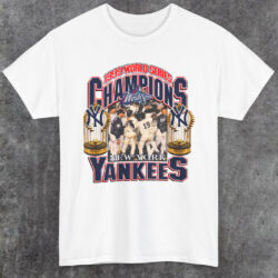 Vintage 1999 World Series Yankees T shirt Champions MLB Shirt