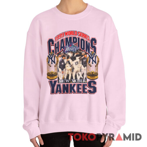 Vintage 1999 World Series Yankees T shirt Champions MLB Sweatshirt