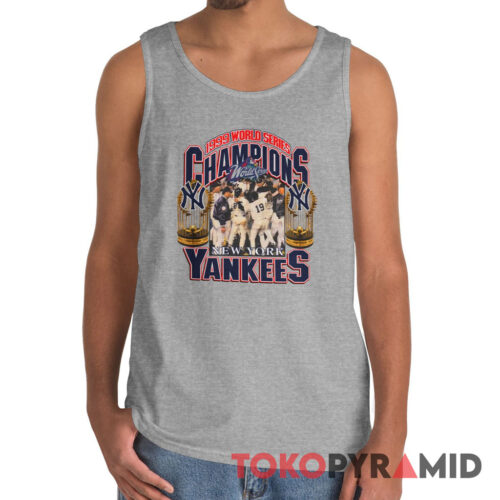 Vintage 1999 World Series Yankees T shirt Champions MLB Tank Top