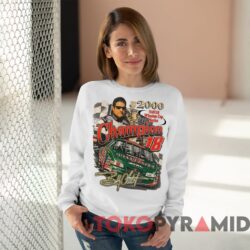 Vintage 2000 Bobby Labonte Nascar T shirt Winston Cup Series Champion White Sweatshirt