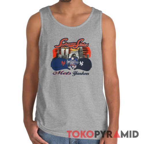 Vintage 2000 New York Mets Vs Yankees Subway Series World Series Tank Top