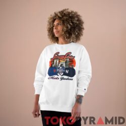 Vintage 2000 New York Mets Vs Yankees Subway Series World Series White Sweatshirt