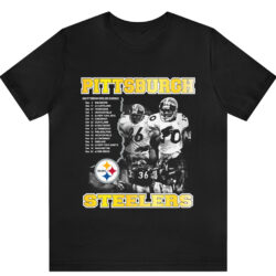 Vintage 2000 Pittsburgh Steelers Schedule T shirt