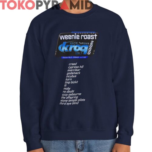 Vintage 2000 Weenie Roast KROQ Shirt