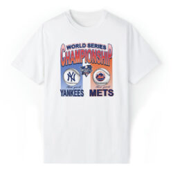 Vintage 2000 Yankees Vs Mets T-shirt World Series Championship MLB 5 Vintage 2000 Yankees Vs Mets T shirt World Series Championship Mlb White T shirt
