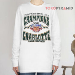 Vintage 2001 Charlotte Forty Niners C usa Champions Long sleeved