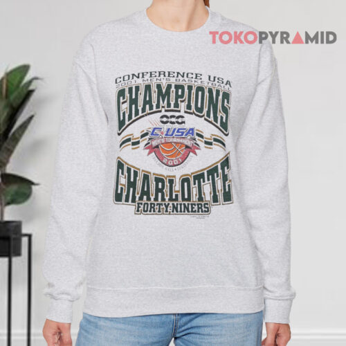Vintage 2001 Charlotte Forty Niners C usa Champions Sweatshirt