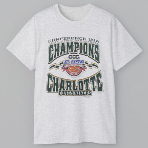 Vintage 2001 Charlotte Forty Niners C usa Champions T shirt